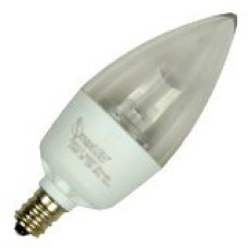 Candelabra LED clear Bulb SKCC2.0DLED27 2W  by MaxLite (PACK OF 6)